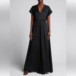 Rebecca Taylor silk wide leg jumpsuit